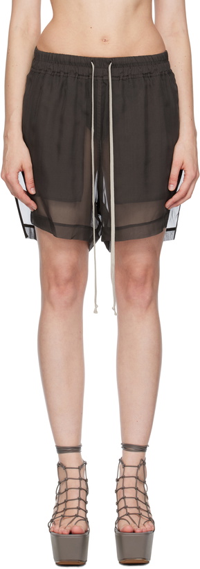 Photo: Rick Owens Gray Concordians Boxers