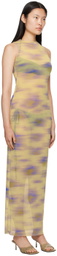 BINYA Green Saturno Maxi Dress