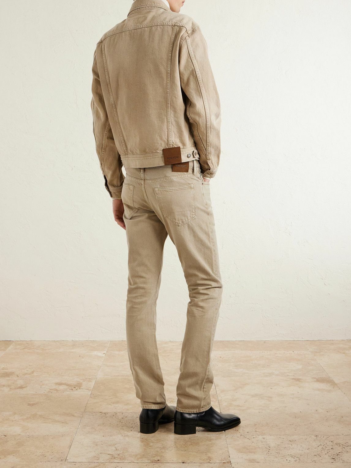 TOM FORD - Denim Jacket - Neutrals