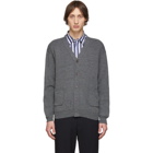 Comme des Garcons Homme Deux Grey Lochovan Of Scotland Cardigan