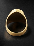 Foundrae - Reverie Gold Diamond Signet Ring - Gold