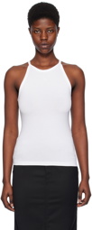 Filippa K White Slim Tank Top