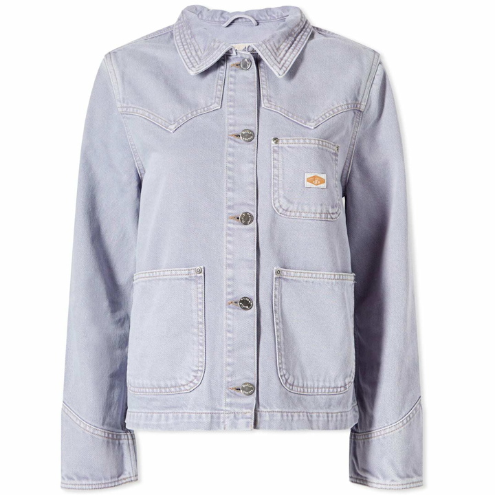 Photo: Nudie Jeans Co Women's Nudie Jeans Klara Worker Jacket in Purple Mist