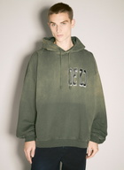032C Spliced Bubble Hooded Sweatshirt