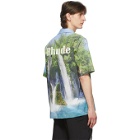 Rhude Blue Waterfalls Shirt