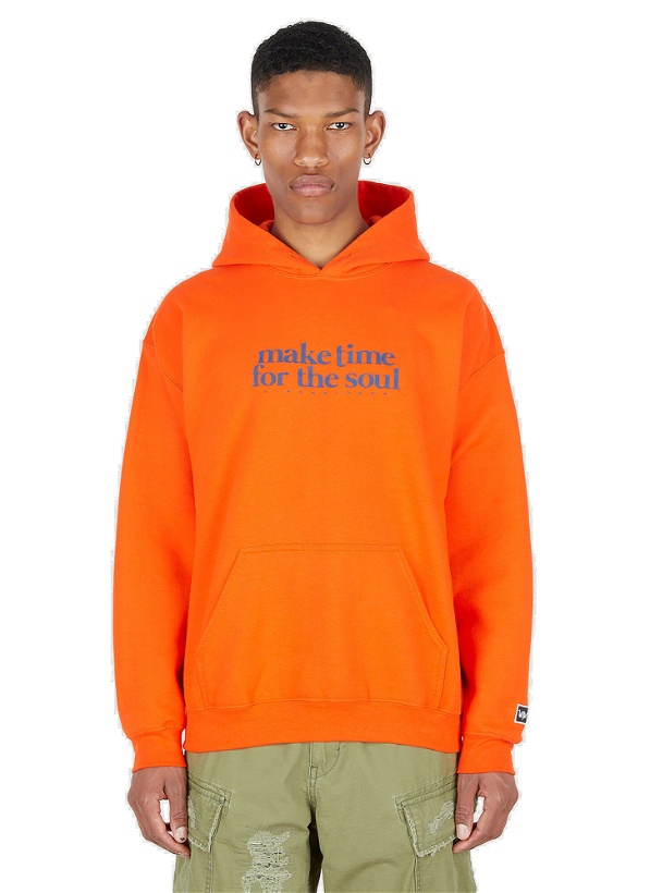 Photo: Make Time Hooded Sweatshirt in Orange