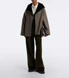 Bogner Sapporo shearling-trimmed suede ankle boots