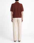 Manila Grace Womens Turtleneck in Tan