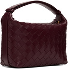 Bottega Veneta Burgundy Mini Wallace Bag