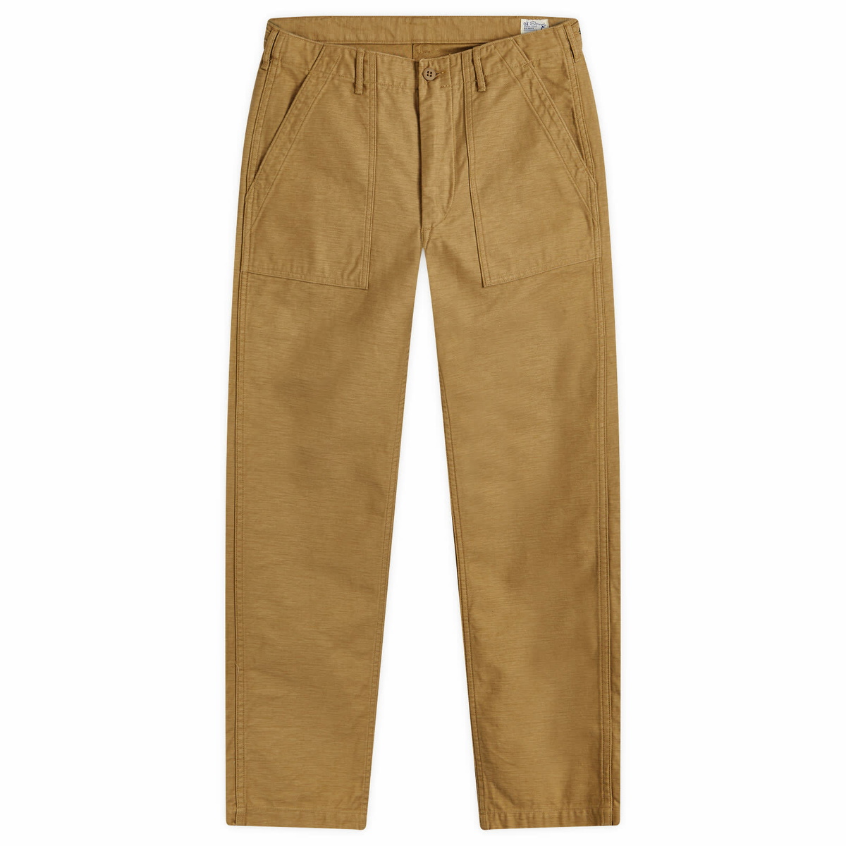 orSlow Men's Slim Fit Fatigue Pants in Khaki orSlow