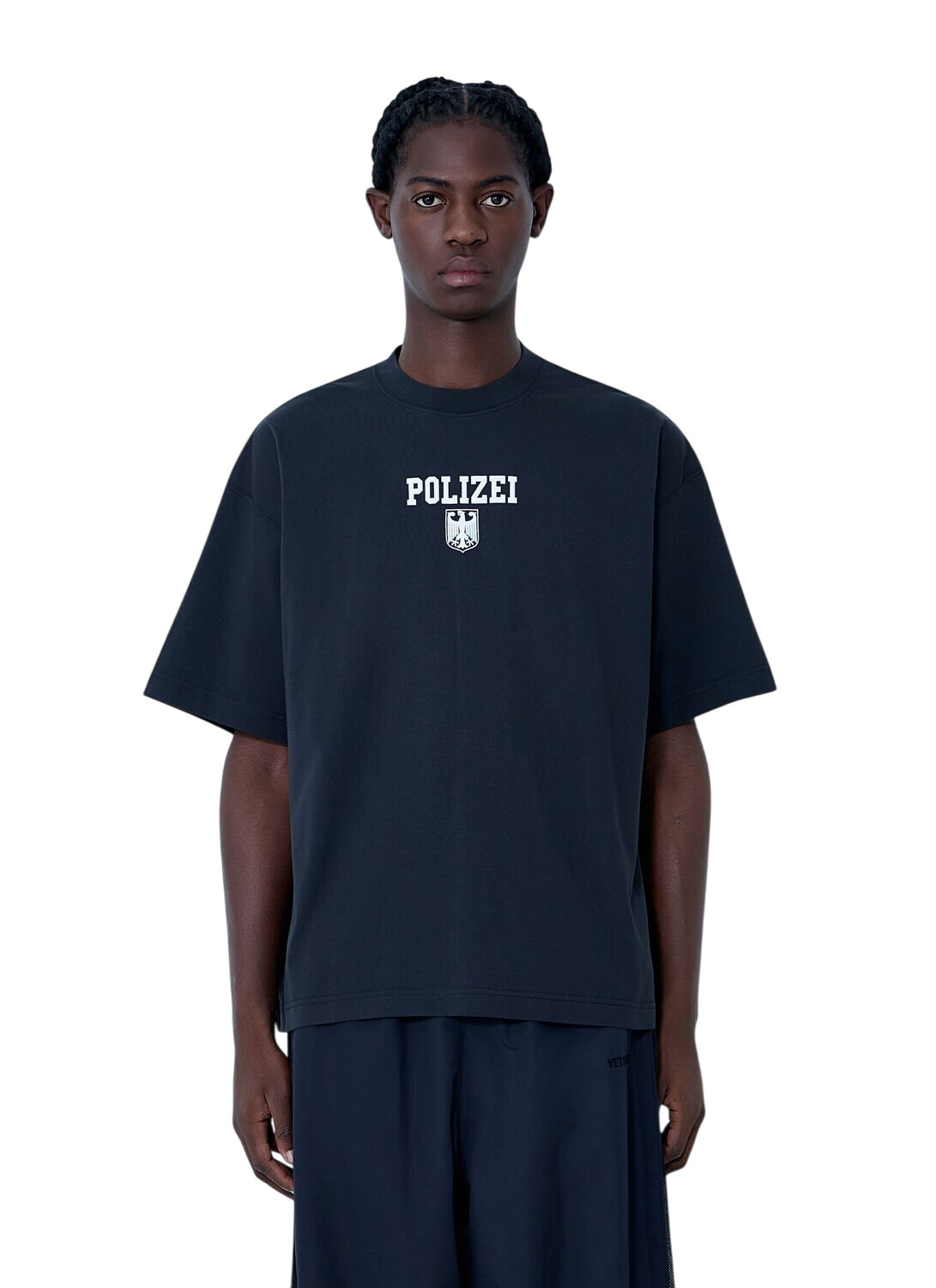 VETEMENTS Transparent Limited Edition Logo Print Raincoat Vetements