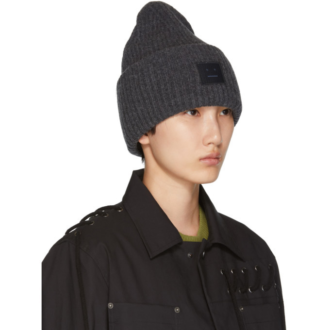 Acne studios pansy store l face beanie