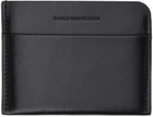 Dries Van Noten Black Leather Card Holder