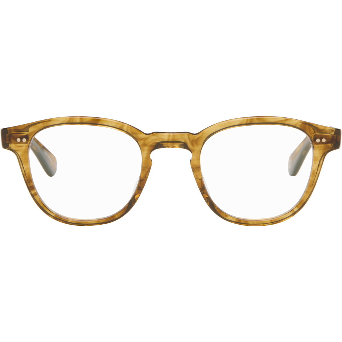 Garrett Leight Brown Evan Glasses