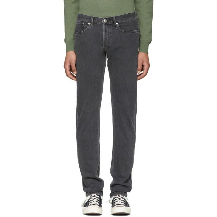 Photo: A.P.C. Grey Petit New Standard Jeans