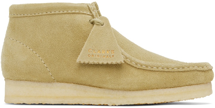 Photo: Clarks Originals Taupe Wallabee Boots
