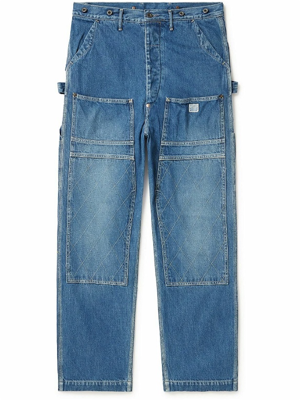 Photo: KAPITAL - Lumber Straight-Leg Jeans - Blue
