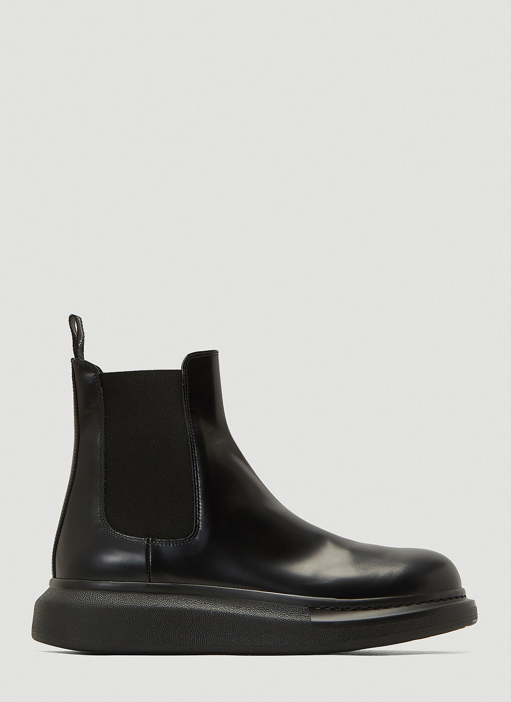 Hybrid Chelsea Boots in Black Alexander McQueen