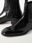 TOM FORD - Bailey Patent-Leather Chelsea Boots - Black