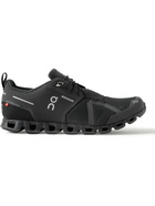 ON - Cloud Waterproof Mesh and Ripstop Running Sneakers - Black