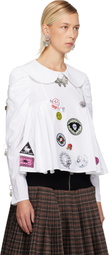 Chopova Lowena White Alibi Blouse
