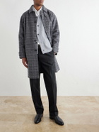 Hartford - Graig Wool-Blend Checked Coat - Gray