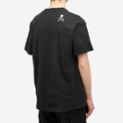John Elliott Men's x MASTERMIND JAPAN Shredded T-Shirt in Black