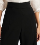 Carolina Herrera Wool-blend wide-leg pants
