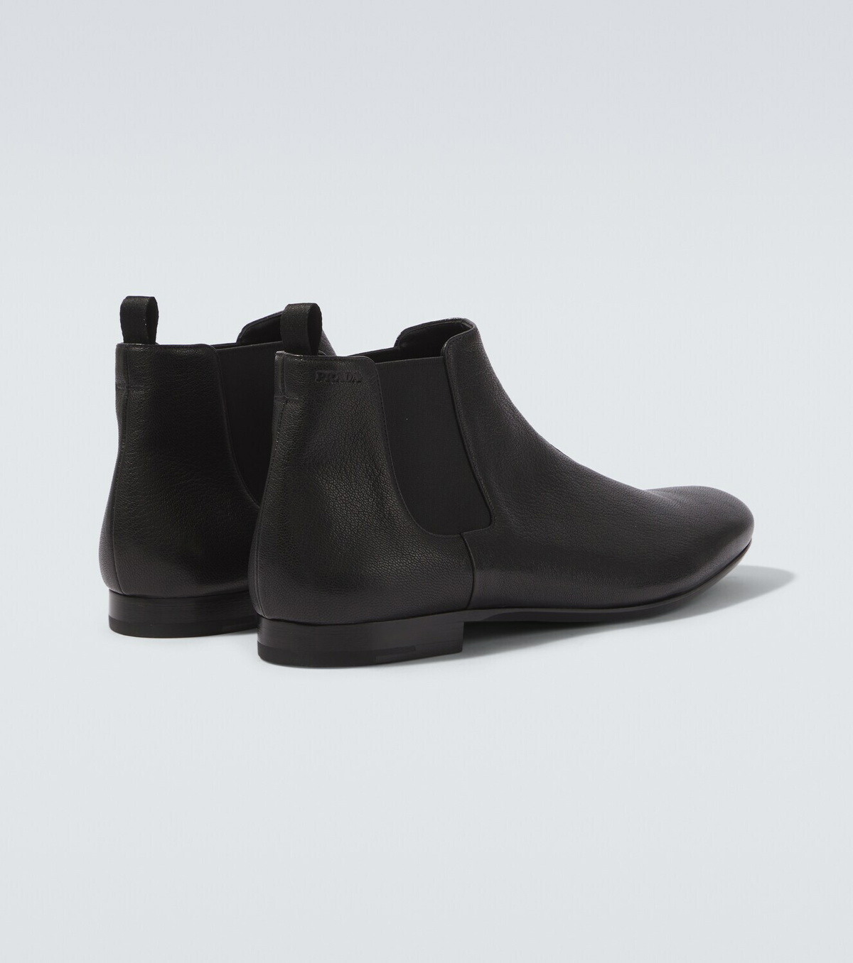 Prada Leather Chelsea boots Prada