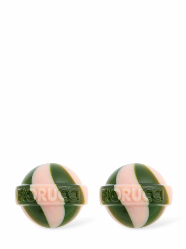 Photo: FIORUCCI Striped Mini Lollipop Earrings