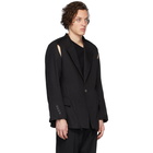 Spencer Badu Black Convertible Blazer