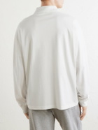 A.P.C. - Alexis Logo-Embroidered Cotton-Jersey Polo Shirt - White