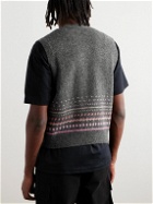 Our Legacy - Rugrat Fair Isle Wool Sweater Vest - Gray