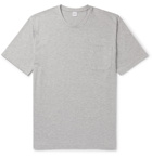 Aspesi - Mélange Cotton-Blend Jersey T-Shirt - Gray