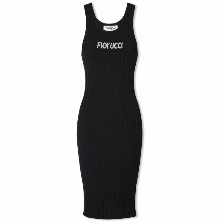 Photo: Fiorucci Women's Angolo Midi Vest Dress in Black