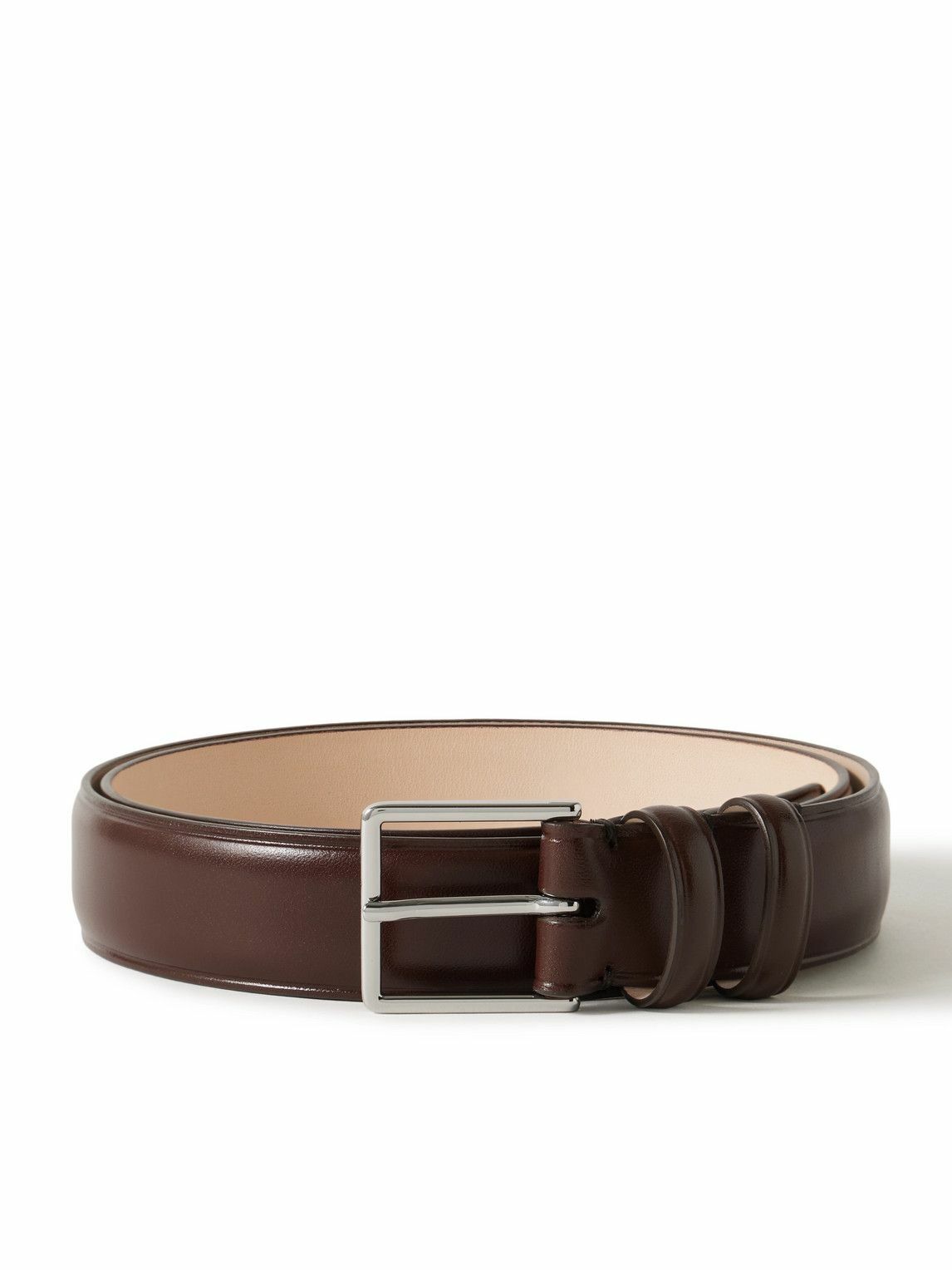 Paul Smith - 3cm Leather Belt - Brown