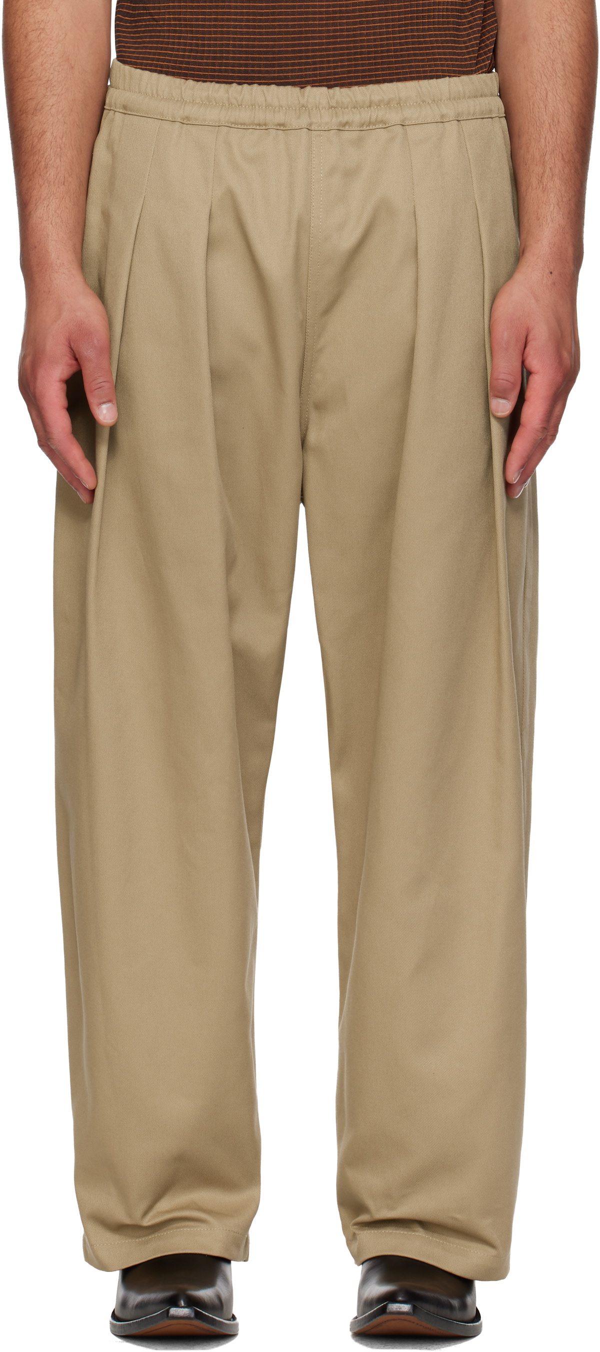 パンツ 16aw Maison Margiela buggy slacks Maison Margiela Wide-Leg Pants - Premium Cotton Blend – LABELS