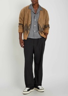 Second Layer Avenue Woven Shirt Grey