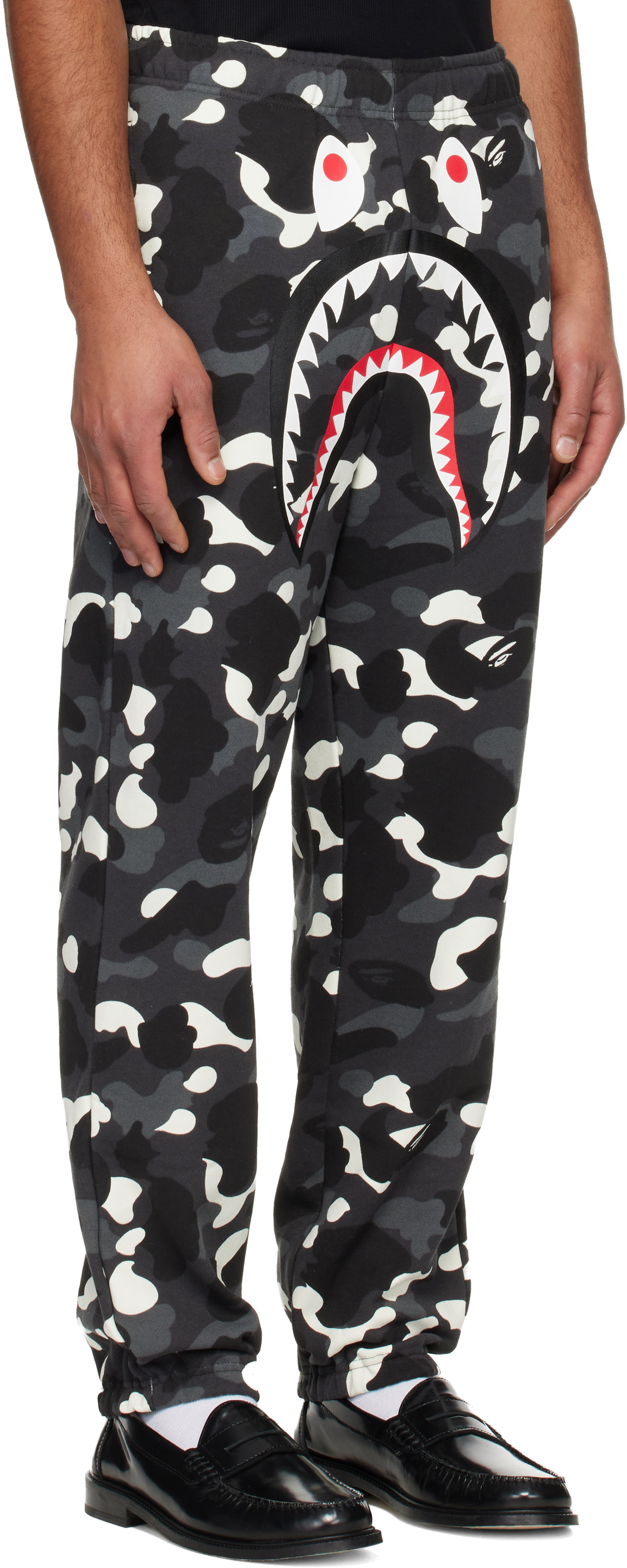 BAPE Black City Camo Shark Sweatpants