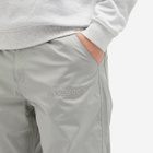 ANNIE HOOD Men's Nylon Track Pant in Silver