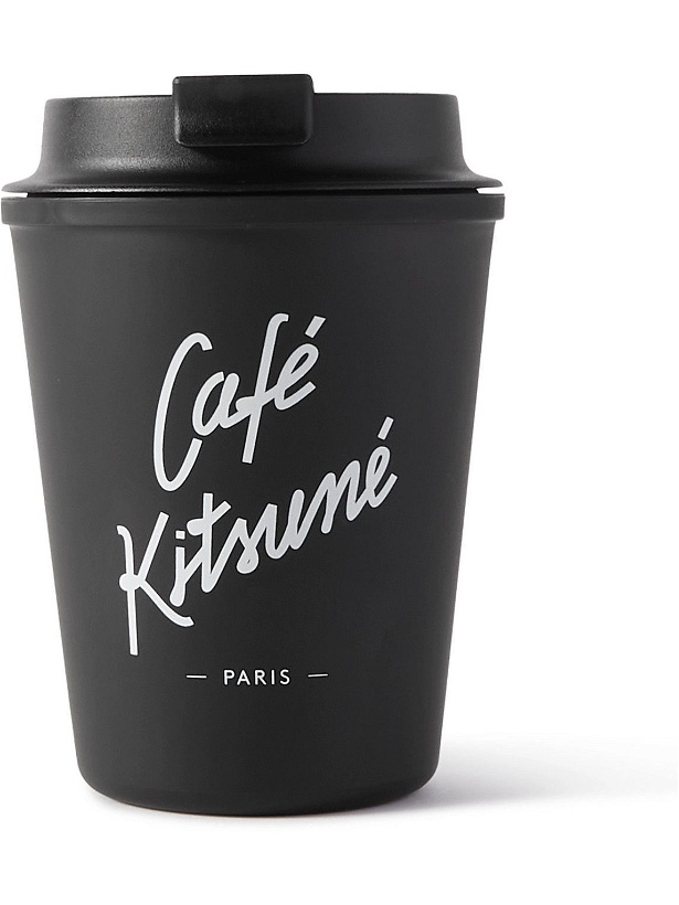 Photo: Café Kitsuné - Logo-Print Travel Coffee Cup, 300ml