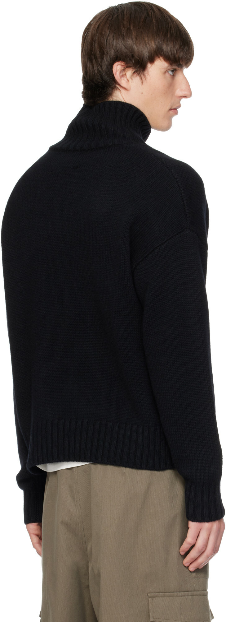 LISA YANG Black Olai Turtleneck