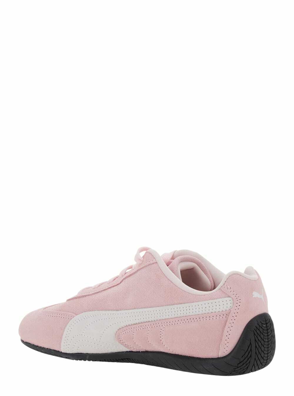 Puma speedcat Pink Sneakers With Logo Print On The Side And Logo Lettering On The Side In Suede Unisex