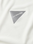 And Wander - Polartec Power Dry T-Shirt - White