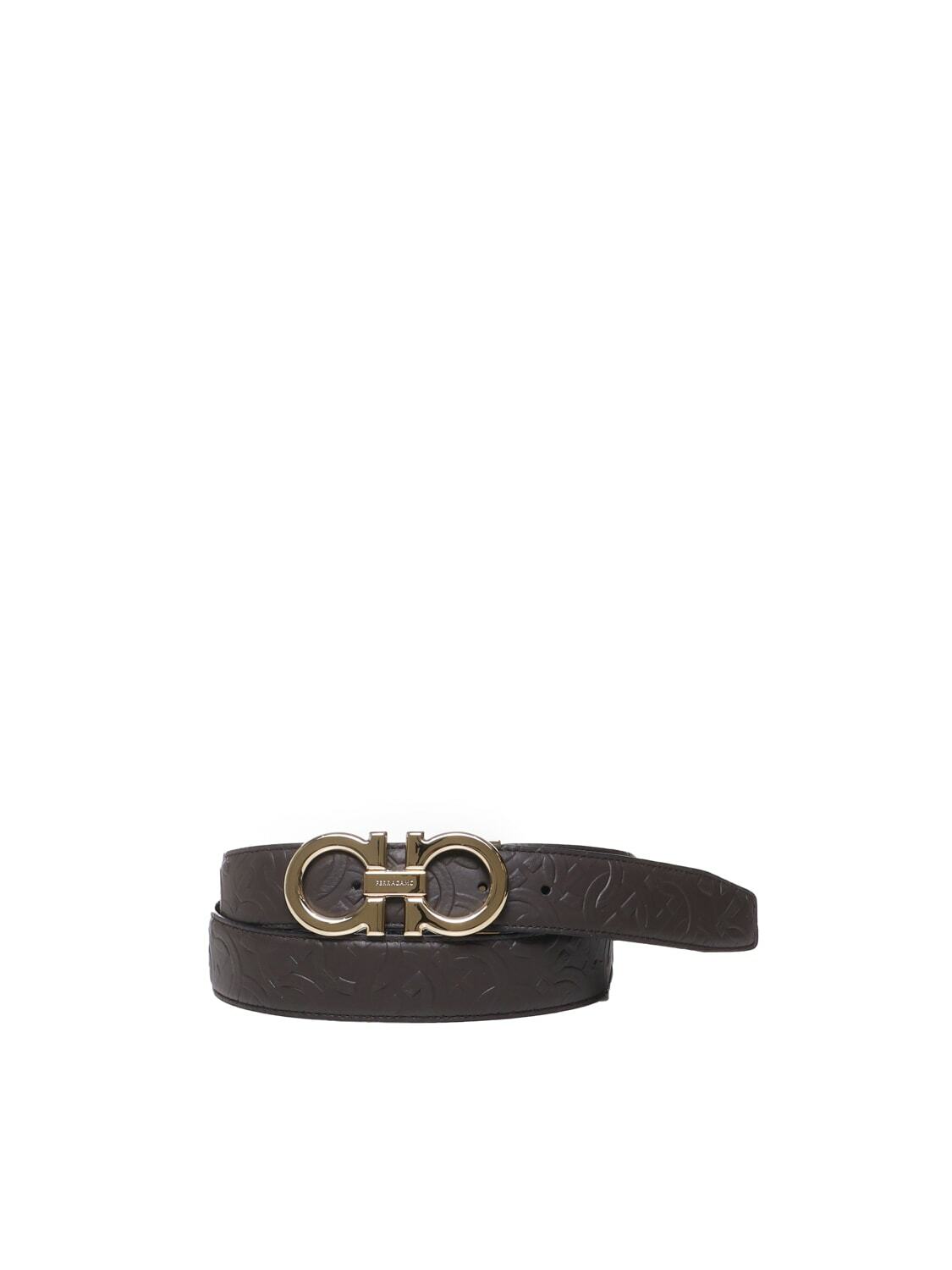 FERRAGAMO - 3.5cm Leather Belt - Black Salvatore Ferragamo