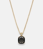 David Yurman Marbella 18kt gold necklace with onyx