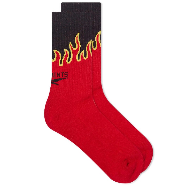 Photo: VETEMENTS Fire Socks