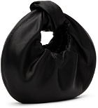 GIA STUDIOS SSENSE Exclusive Black Vegan Leather Mini Knotted Bag