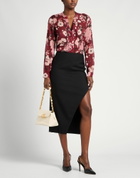 Guess Womens Shirt Burgundy