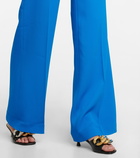 Stella McCartney - Tailored twill high-rise wide-leg pants